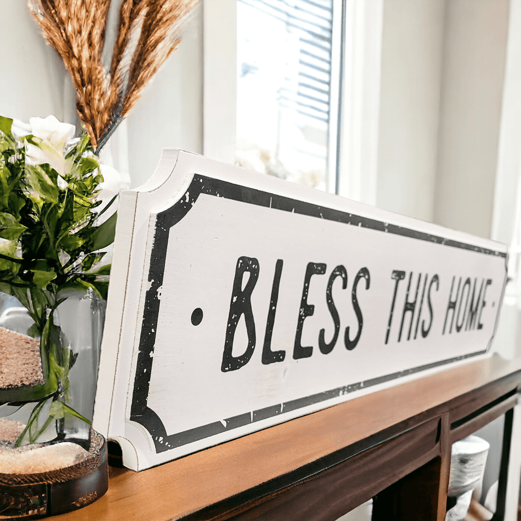 Farmhouse Chic Home Decor Bundle – Rustic Accent Pieces for Living Room & Kitchen