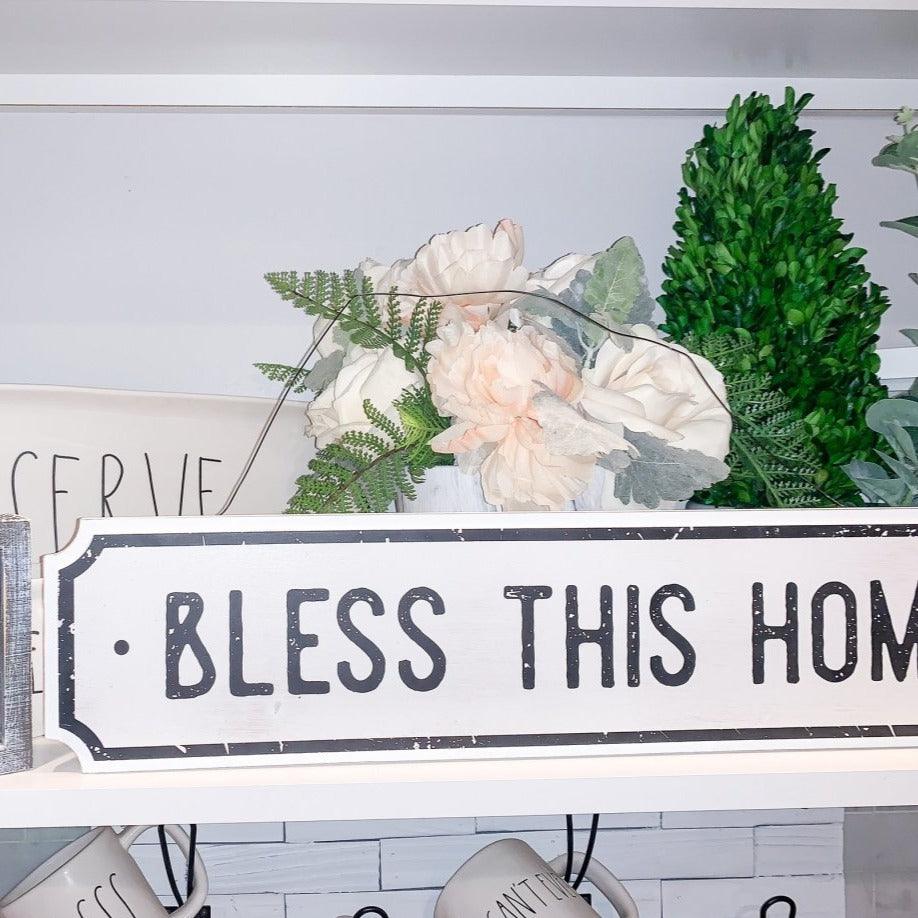 Farmhouse Chic Home Decor Bundle – Rustic Accent Pieces for Living Room & Kitchen