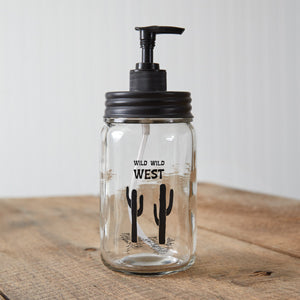 Rustic Ranch Soap Dispenser – Farmhouse Bathroom & Kitchen Counter Decor