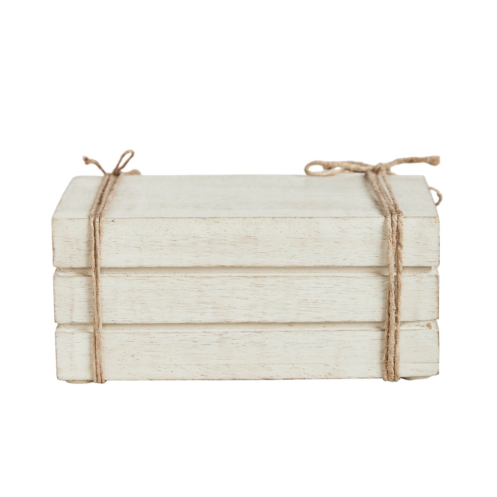 Faux Book Stack: Welcome Spring - Decor for Shelf or Mantel