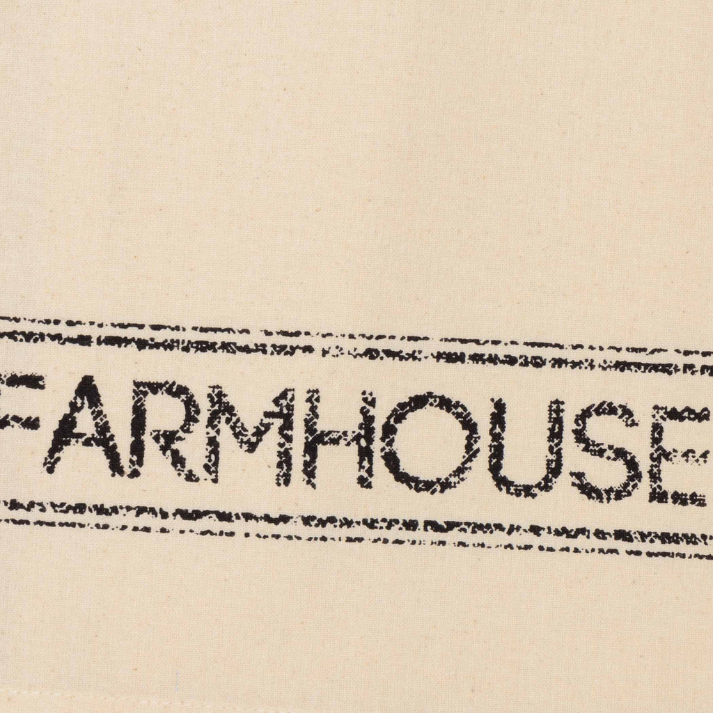 Rustic Farmhouse Tea Towels – Set of Cotton Flour Sack Kitchen Towels for Farmhouse Decor