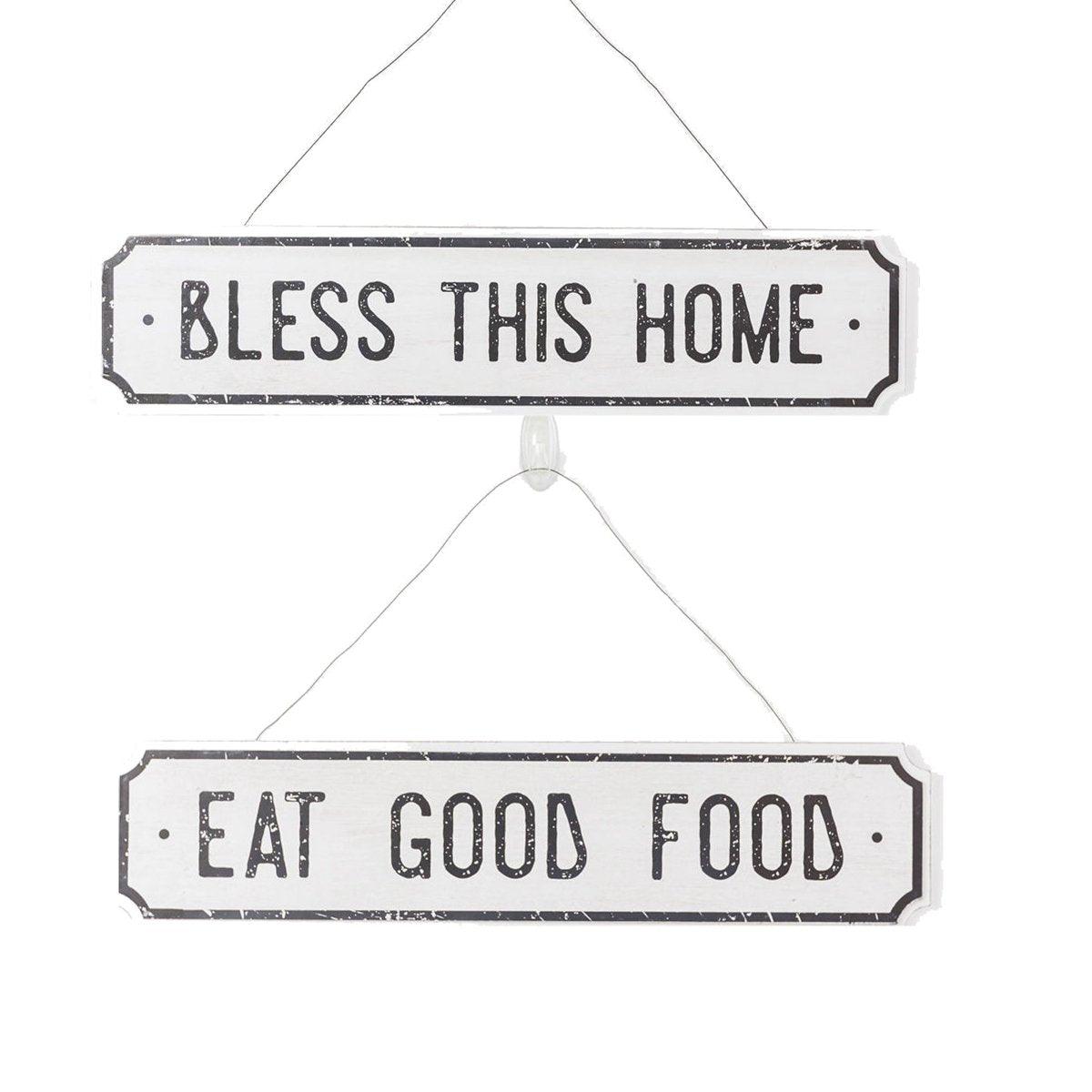 Farmhouse Chic Home Decor Bundle – Rustic Accent Pieces for Living Room & Kitchen