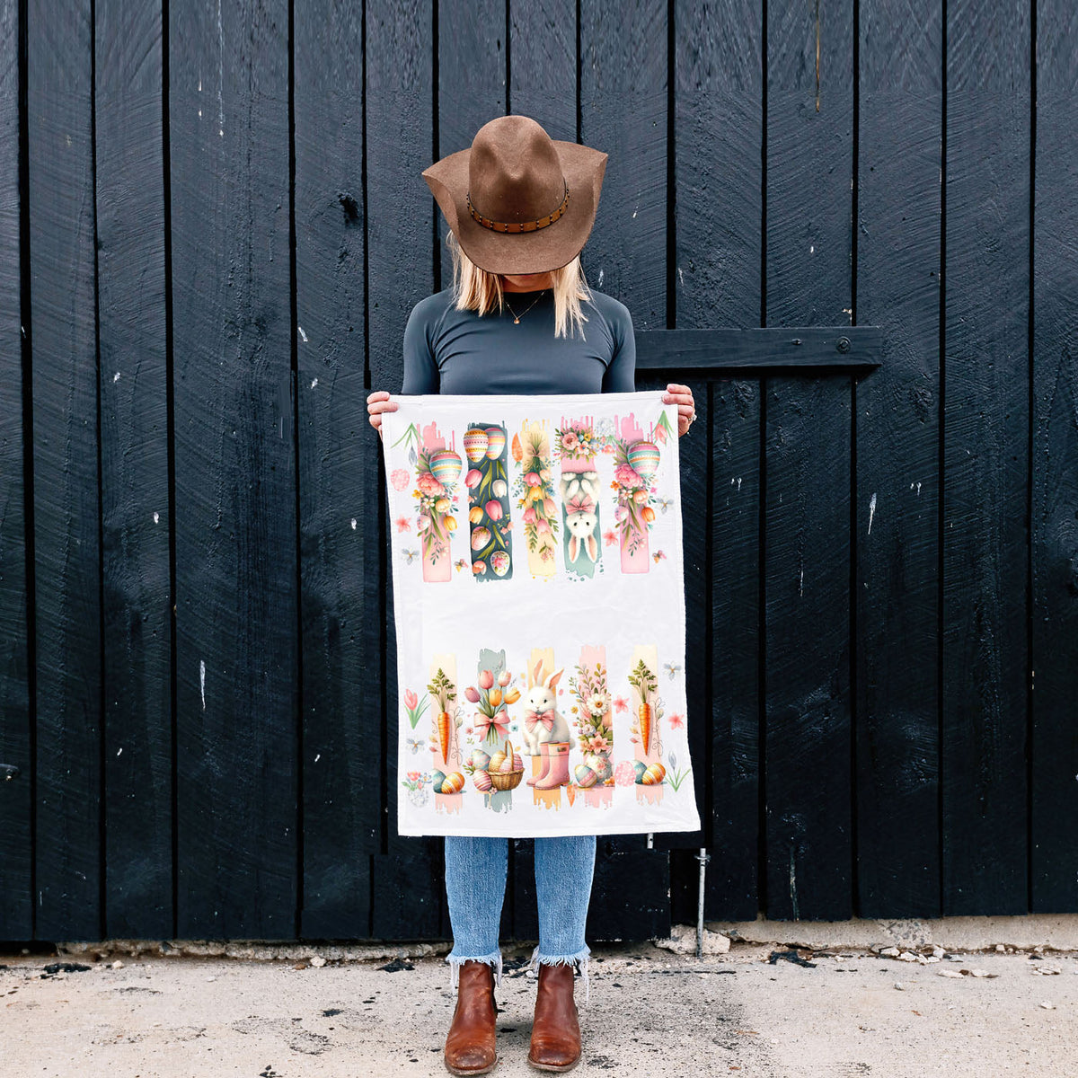 Brushstroke Spring Towel