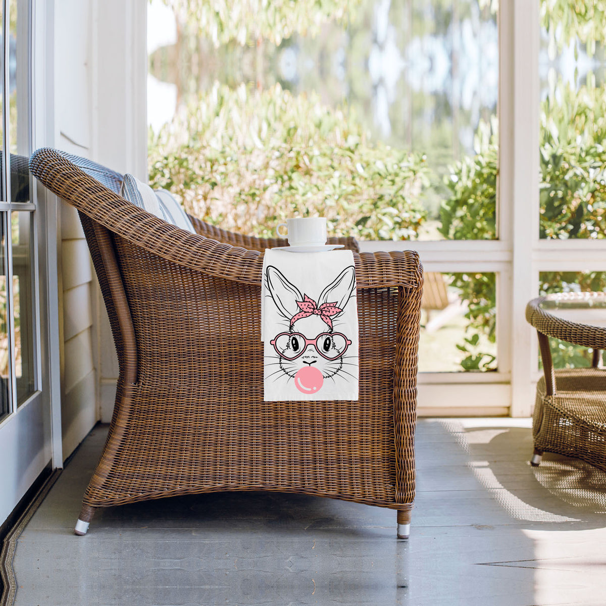 Bubblegum Bunny Towel