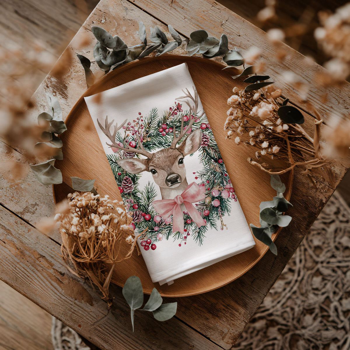 Deer Wreath