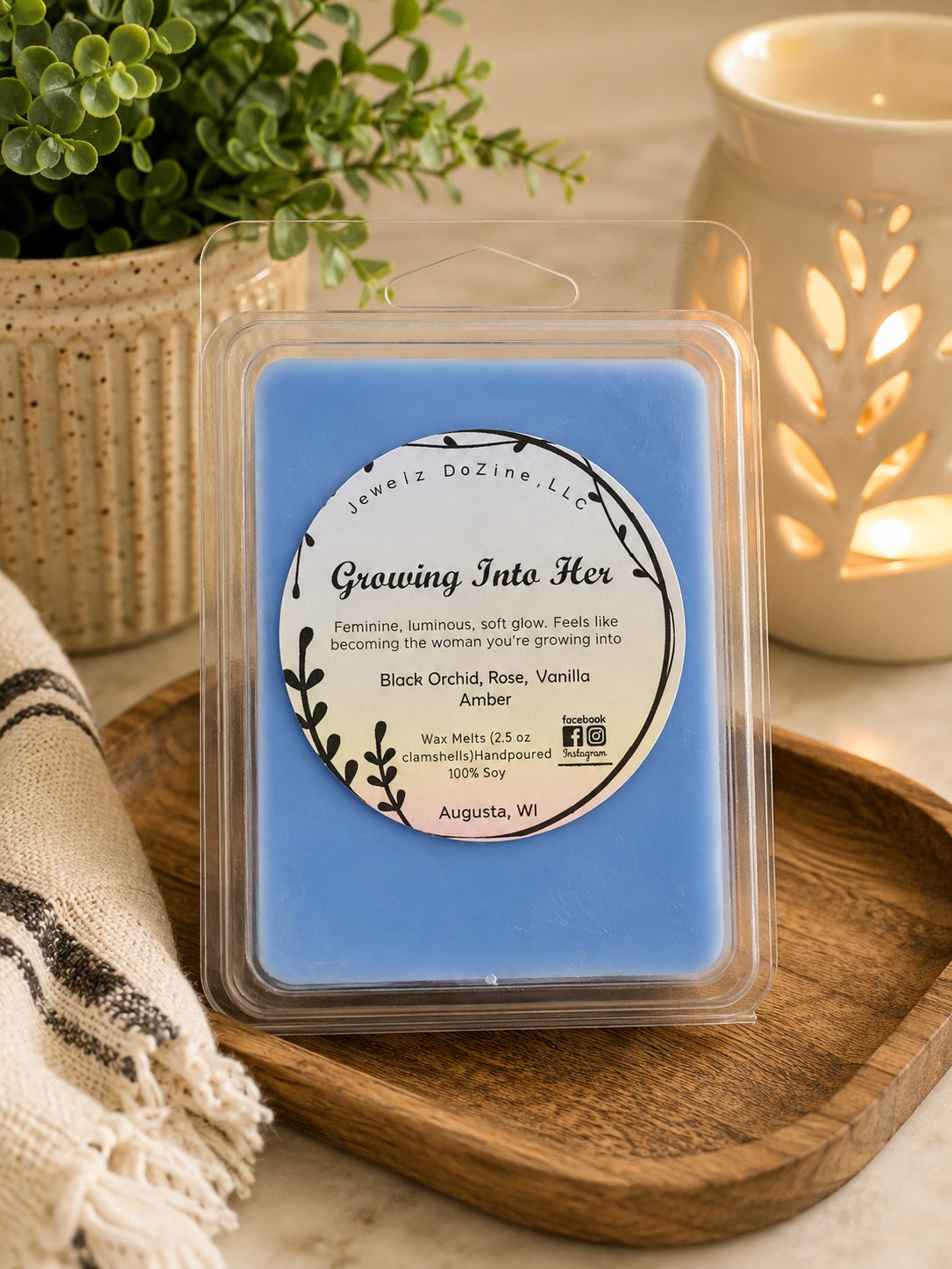 Growing Into Her Premium Soy Wax Melts