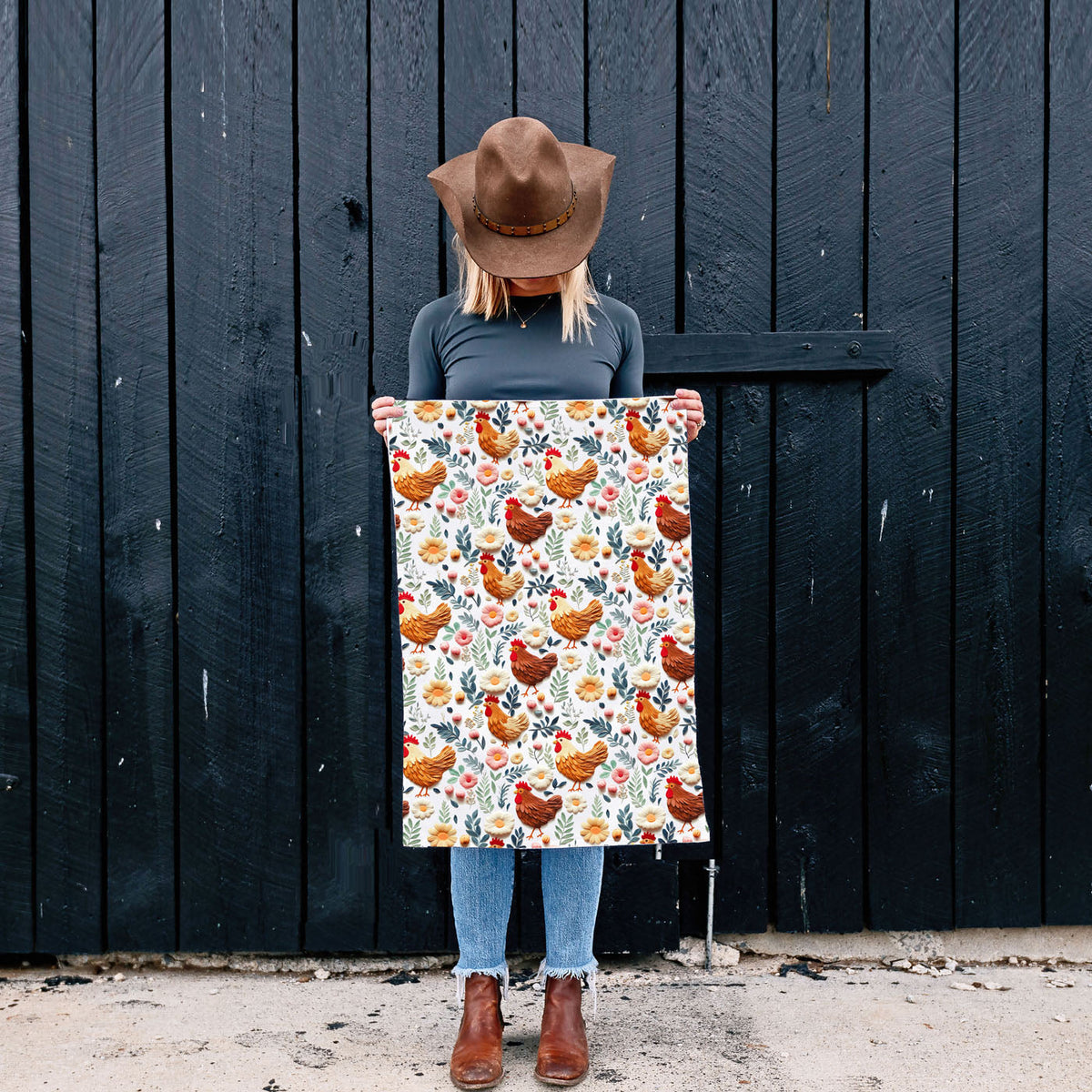 Petals & Peckers Towel