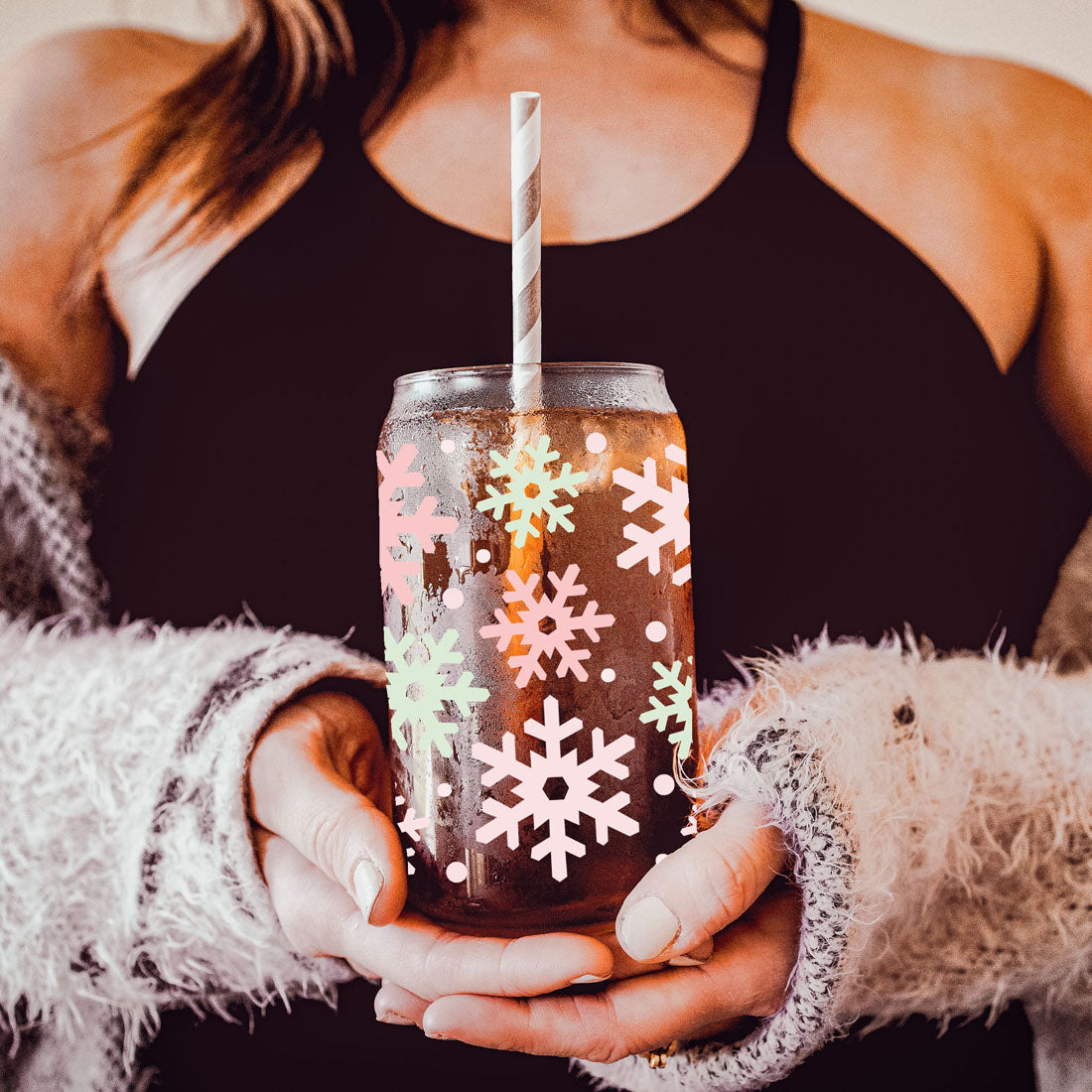 Pastel Snowflakes OG